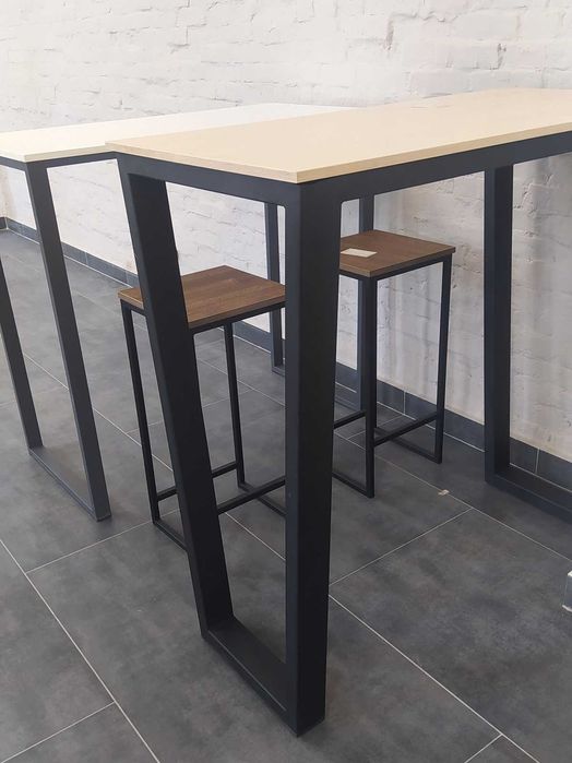 Барний стіл Лофт. Барный стол, барная стойка. Стіл для кав'ярні Лофт.