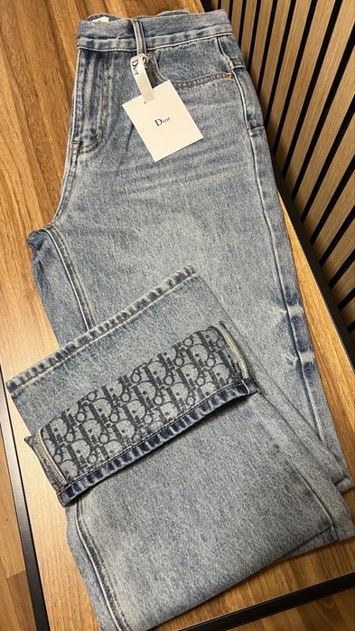 Джинси Dior Monogram (преміум якість)