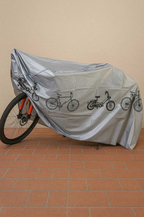 Duży pokrowiec plandeka narzuta na rower skuter motor 200x110cm