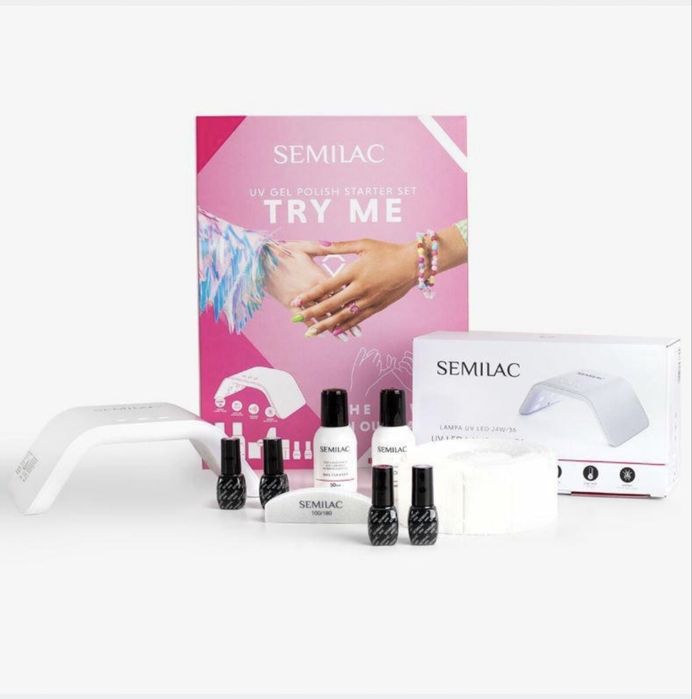 Zestaw do manicure hybrydowego SEMILAC