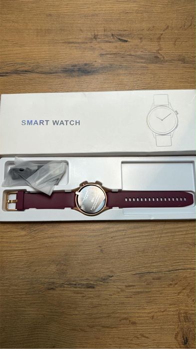 Smartwatch damski bordowy Ddidbi
