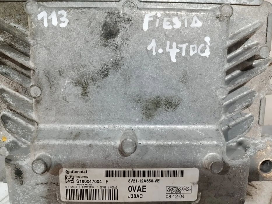 Centralina ECU motor Continental Ford Fiesta 1.4 TDCI