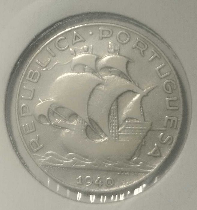 2,5 escudos 1940 Portugal