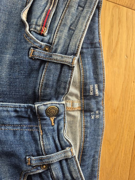 Spodnie jeansy Tommy Hilfiger Dynamic Stretch SKINNY SIMON W 30 L 34