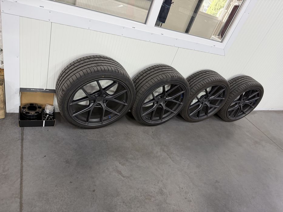 Кованные Japan Racing R19 SL01 5x120 8.5-9.5J,новая резина