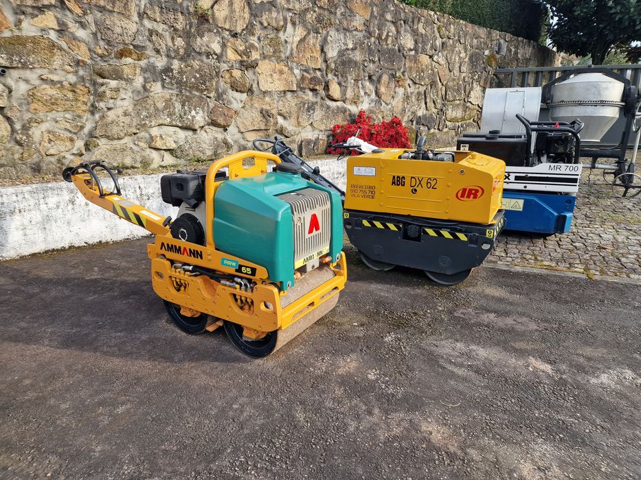 Cilindro compactador apeado
