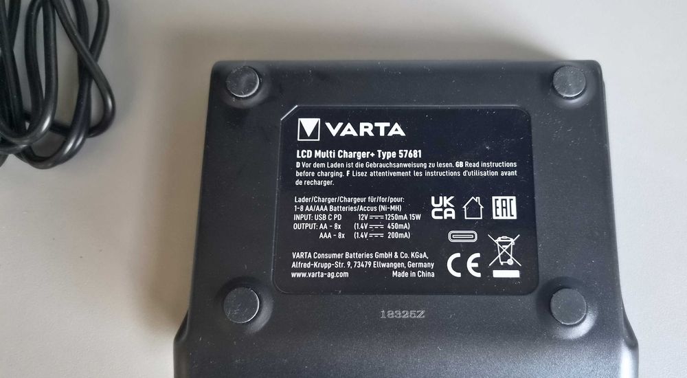 Varta Ładowarka Akumulatorków Ni Mh Lcd Multi Charger+ 57681