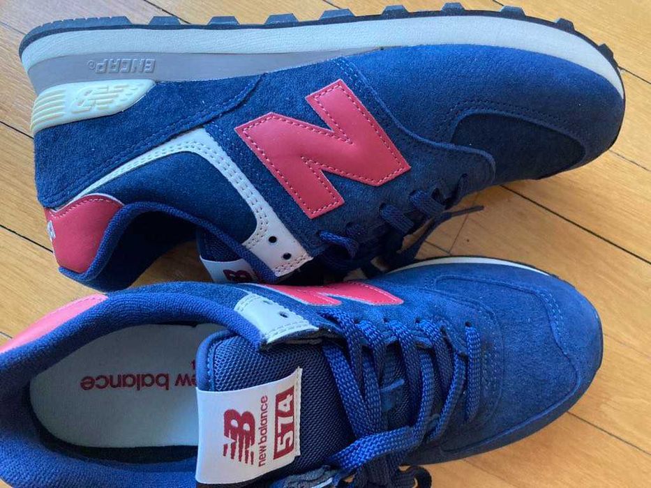 New Balance ML574PN2 Granatowy, roz.44, dł.wkł. 28,5cm, JAK NOWE