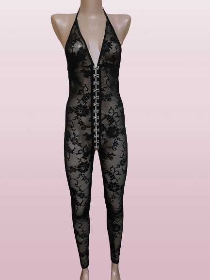 Красивый эротический кружевной, гипюровый комбинезон, боди Ann Summers