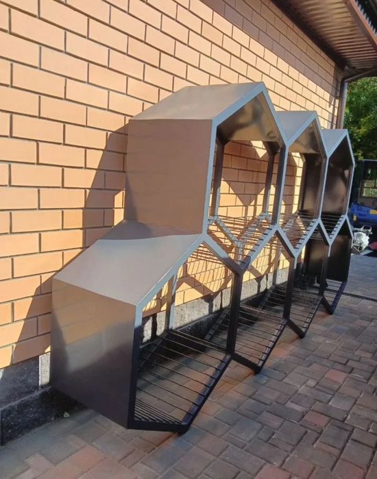 Дровник Соты для вашего дома