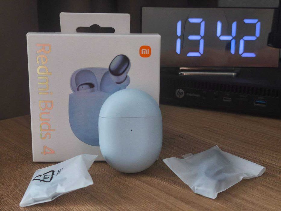 НОВІ Безпровідні Навушники Xiaomi Redmi Buds 4 Blue/Гарнітура Якісна