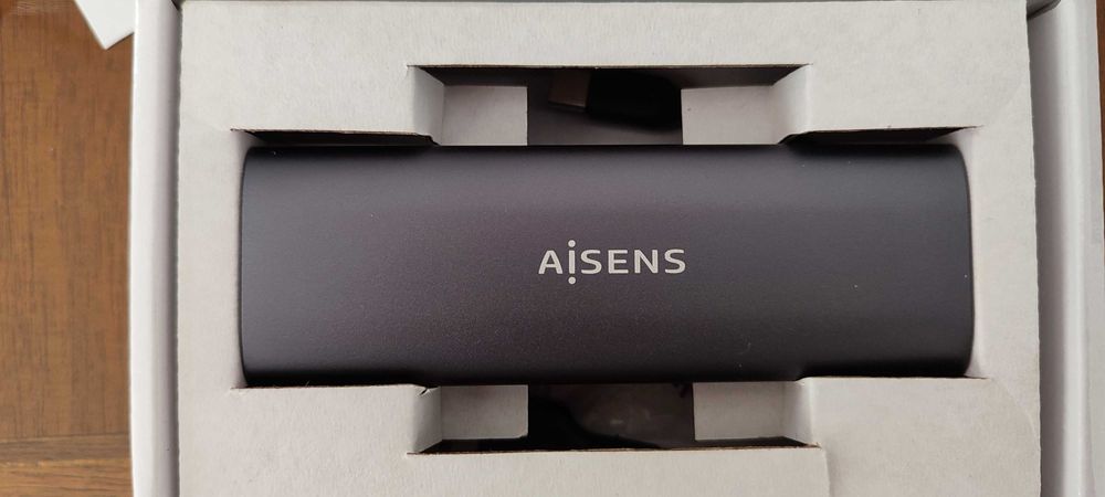 Caixa Externa Aisens M.2 (NGFF) para SSD M.2 SATA/NVME a USB3.1 GEN2