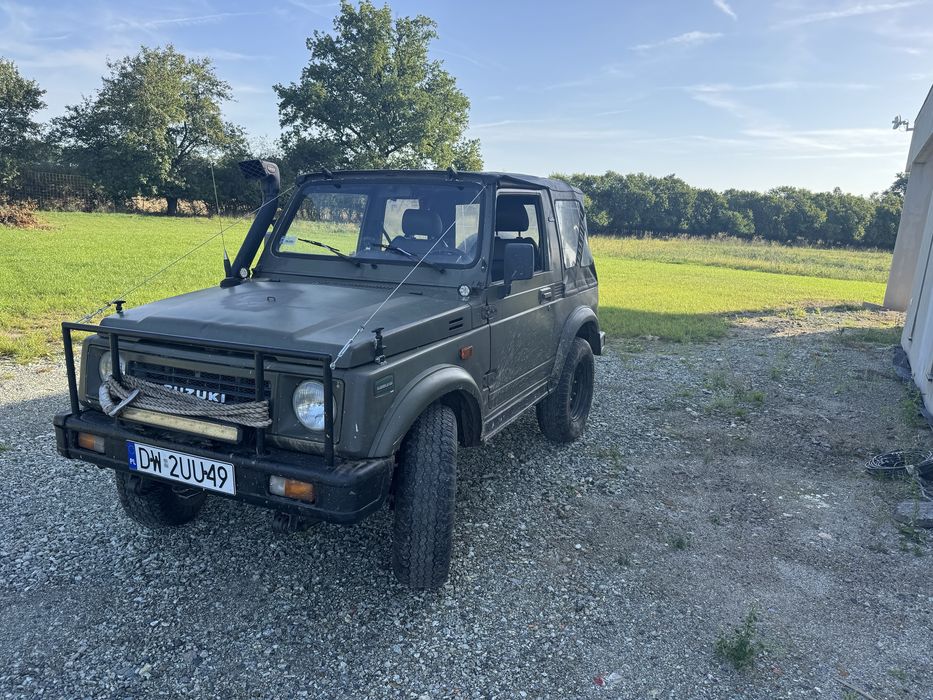 Suzuki Samurai 1.3 LPG 1988r cabrio 4x4 hak