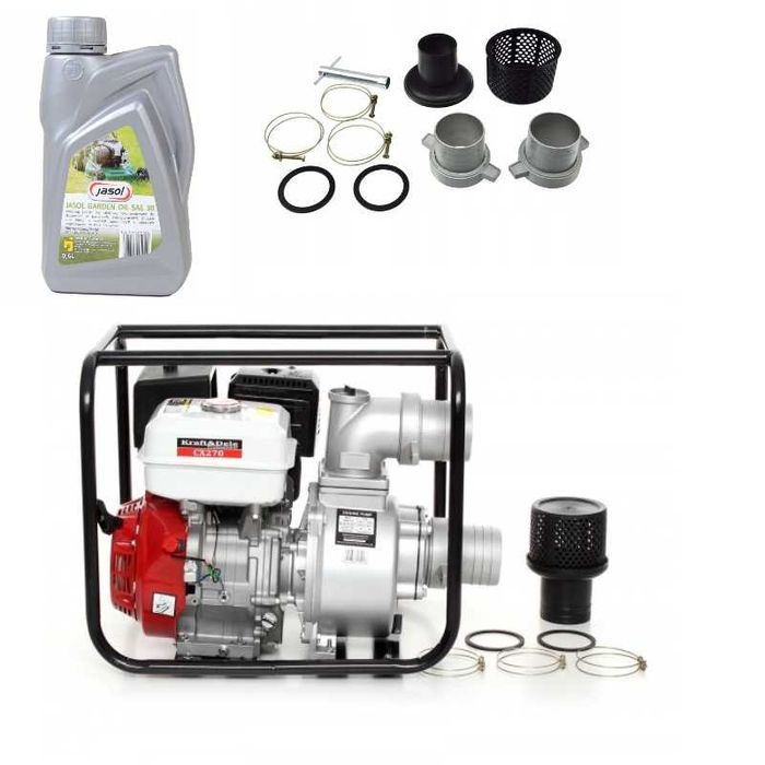 MOTOPOMPA pompa spalinowa do wody 3 cal 1000 L/min KRAFTDELLE