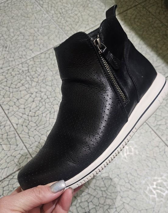 Кожаные ботинки деми " green comfort "/ Дания/41р.