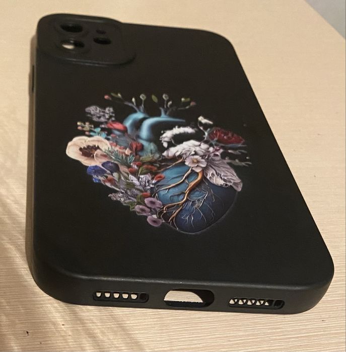 Чохол для iPhone 11 з дизайнерським принтом   Квіти   Новий