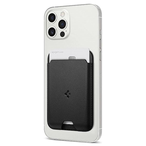 Spigen Valentinus Magsafe Universal Magnetic Card Holder Black