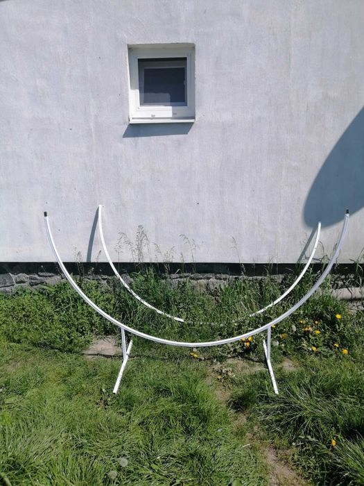 Круглий каркас для фотозони, каркас для банеру, банер