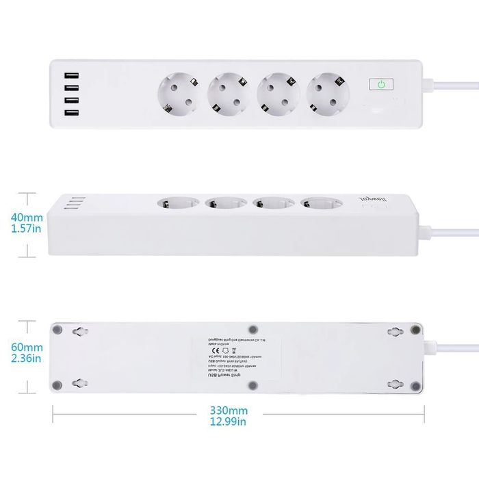 Extensão WiFi com entradas USB