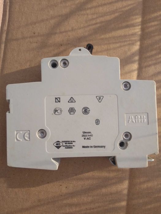 Автоматичний вимикач однополюсний Abb SH201-B6