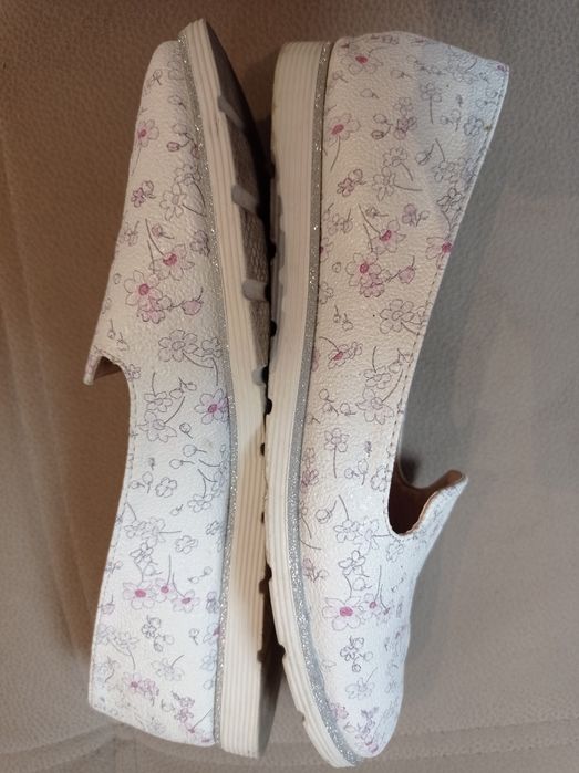 Buty wsuwane baleriny espadryle r.36