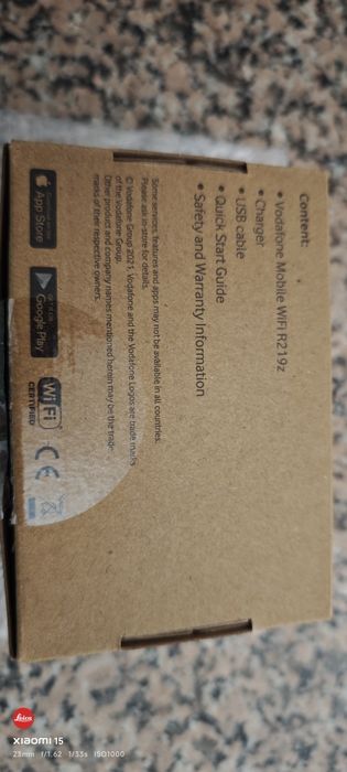 Vendo  hotspot Vodafone .