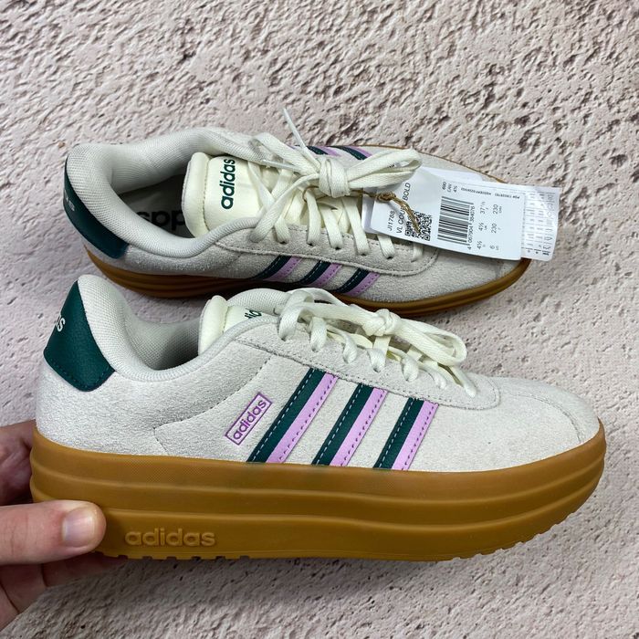 37 39 40 ji1788 оригінал нові кросівки Adidas vl court bold