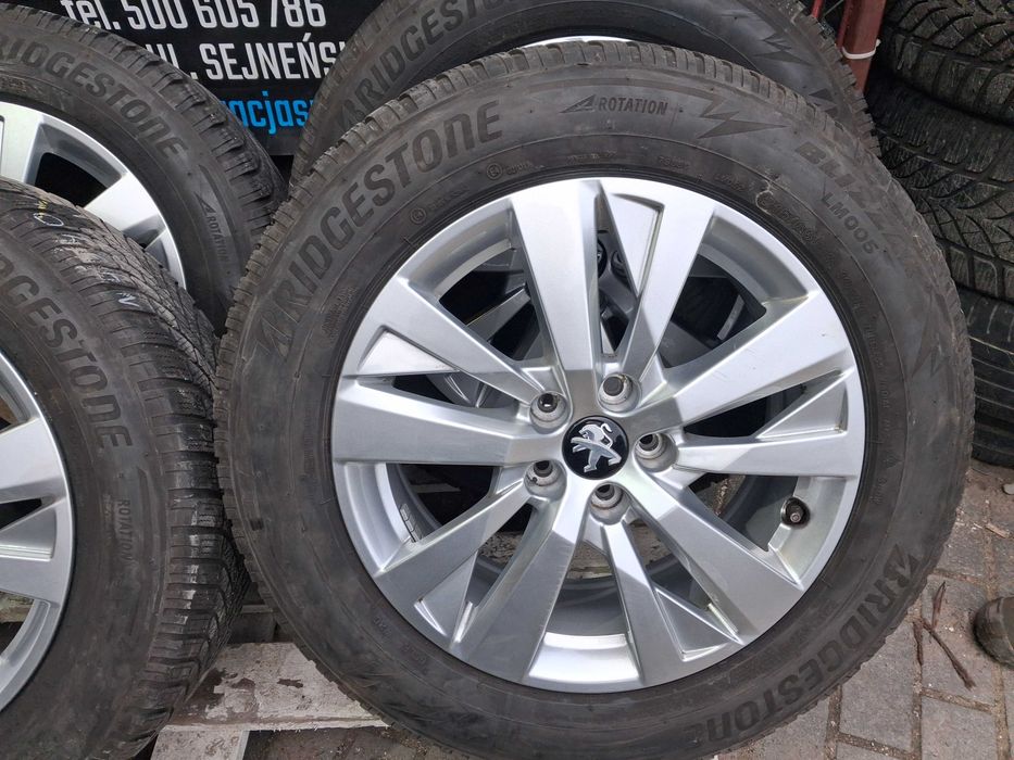 4x koła zimowe R17 5x108 Peugeot 3008/ 4008. 5008- 408 Citroen