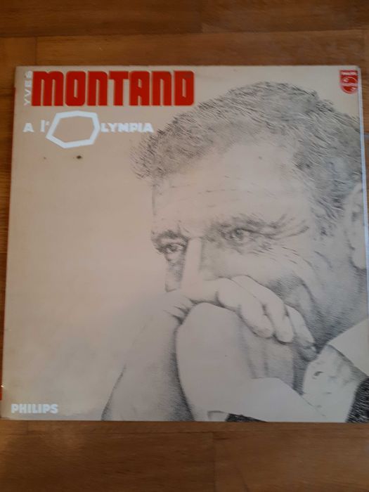 Vinyl Record: Yves Montand at L'Olympia