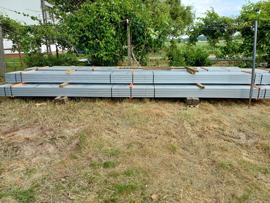 Łaty, łata dachowa, listwa, profil zamknięty ocynk 60x40x2.0