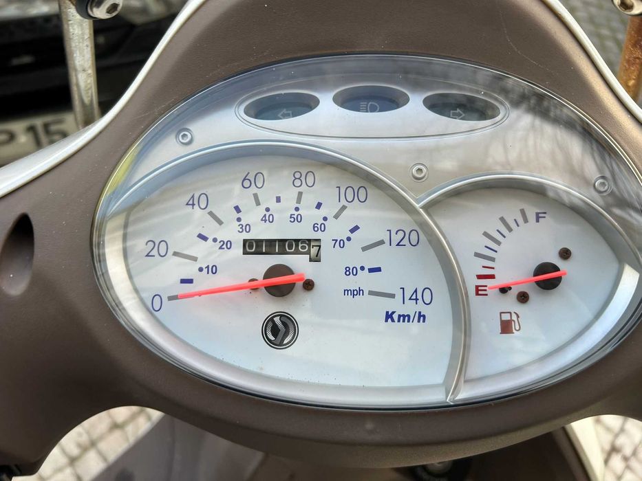 Scooter 125cc com 1100kms