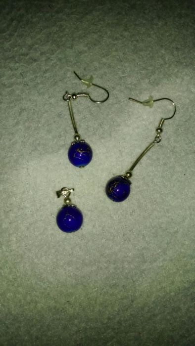 Komplet biżuterii artystycznej