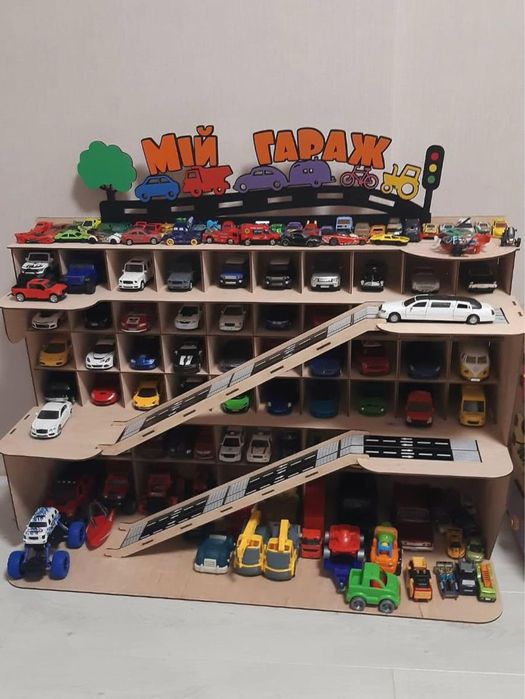 Паркинг детский, парковка, гараж для машинок,трек