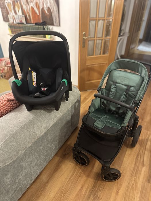 Carrinho Multifunções KINDERKRAFT Prime 2 Pro - 3 em 1 + Mink (Verde)