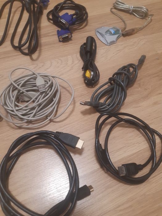 Кабелі, перехідники, різне