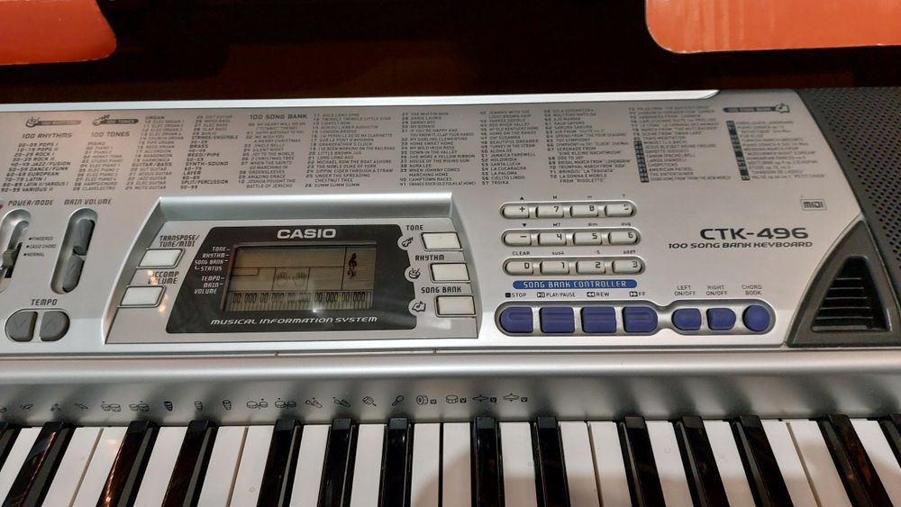 Keyboard CASIO CTK-496 Szperownia Andrychów