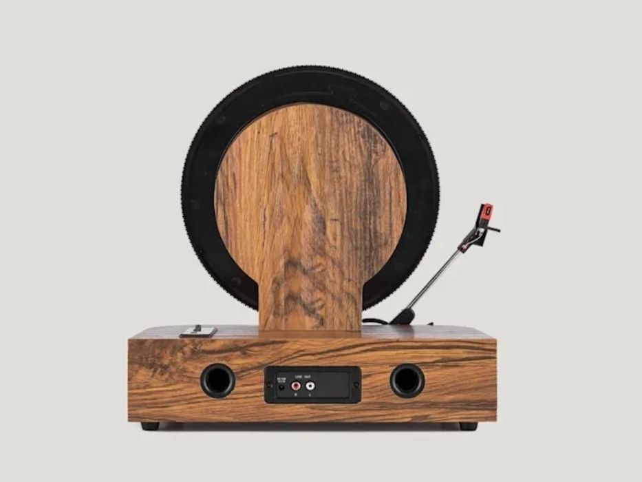 Nowy gramofon retro auna