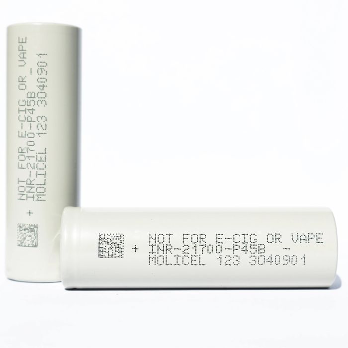 Ogniwo wysokoprądowe Molicel P45b 45A 21700, li-ion bateria liion 40t