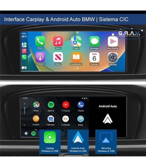 Interface carplay/androide