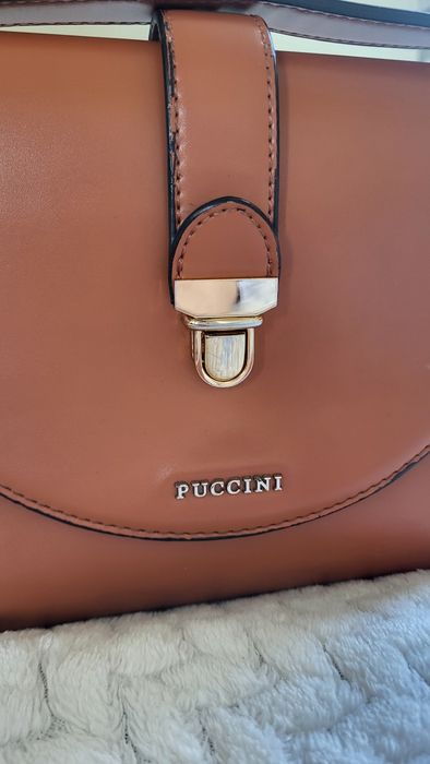 Mała torebka Puccini brązowa