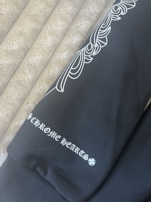 Czarna bluza Chrome Hearts
