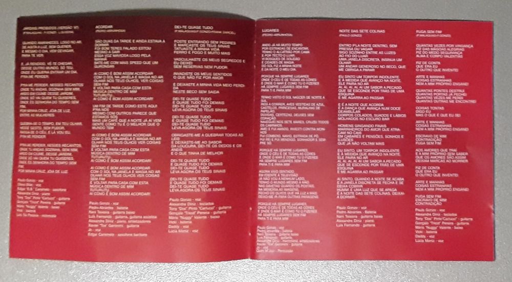 CD Quase Tudo de Paulo Gonzo