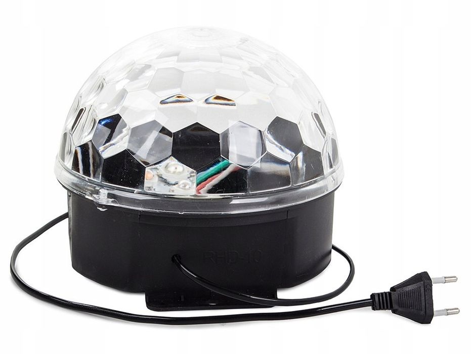 Lampka Kula dyskotekowa z pilotem bluetooth