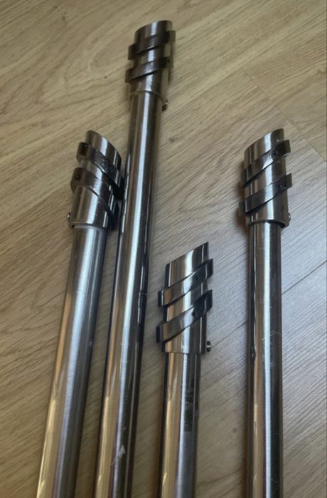 Conjunto de barras para cortinados