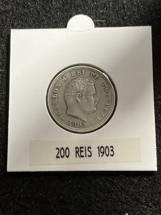 200 Reis 1903 - ( Prata )