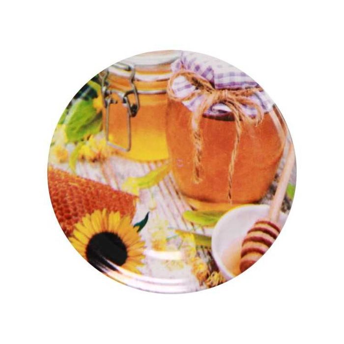 20szt. Zakrętka do słoików fi 66/4z - MIÓD