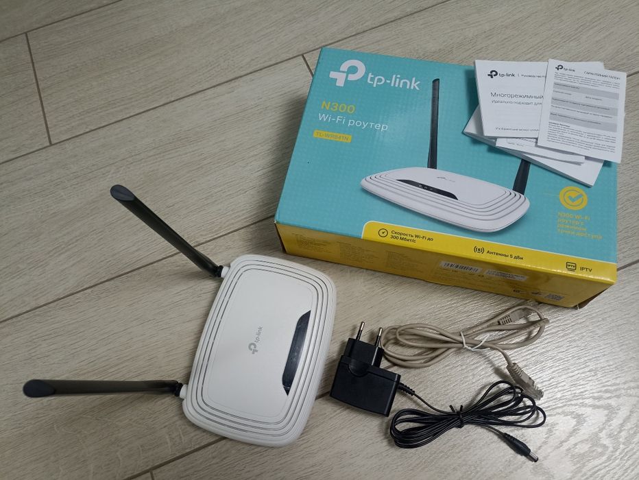 WI-FI роутер Tp-link N300 (TL-WR841N)