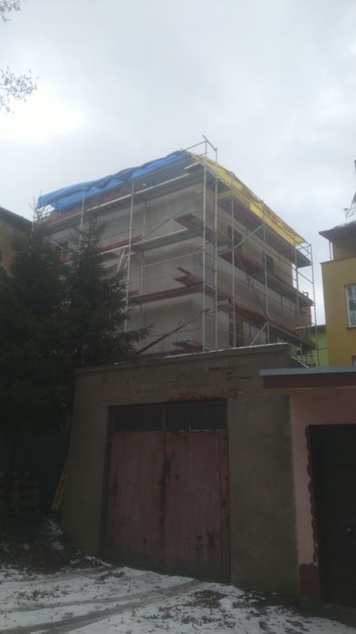 Praca elewacje, klatki schodowe