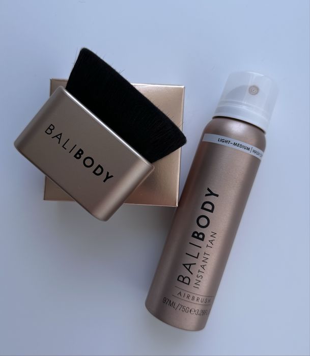 Спрей для засмаги Bali Body Instant Tan + фірмова щітка