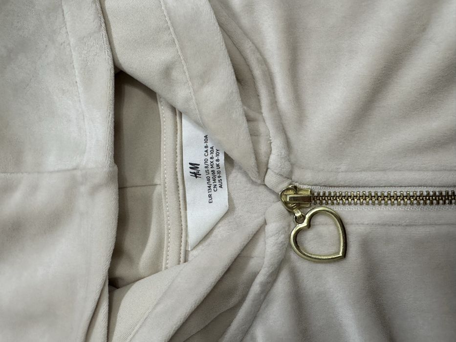 Костюм велюровий hm h&m 134 140